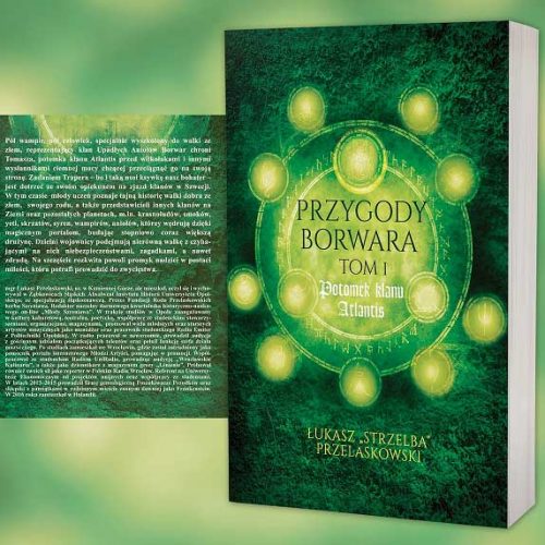 Książka "Przygody Borwara - Potomek klanu Atlantis, T. I" - wydanie polskie