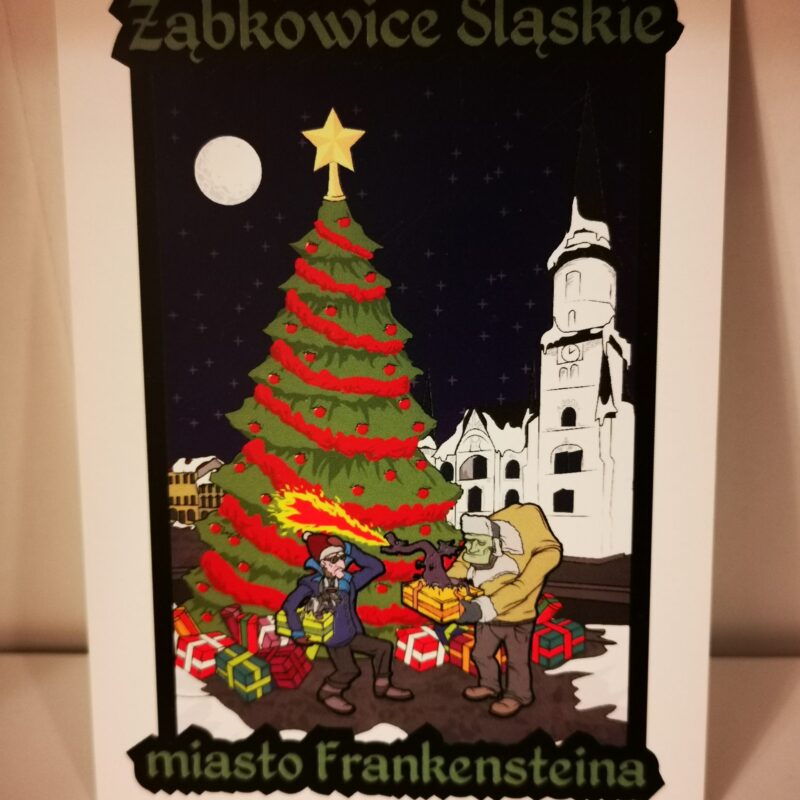 Pocztówka - święta i prezenty