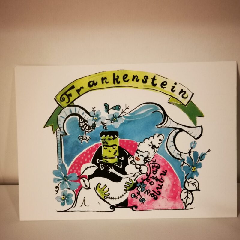 Pocztówka Franki - ślub