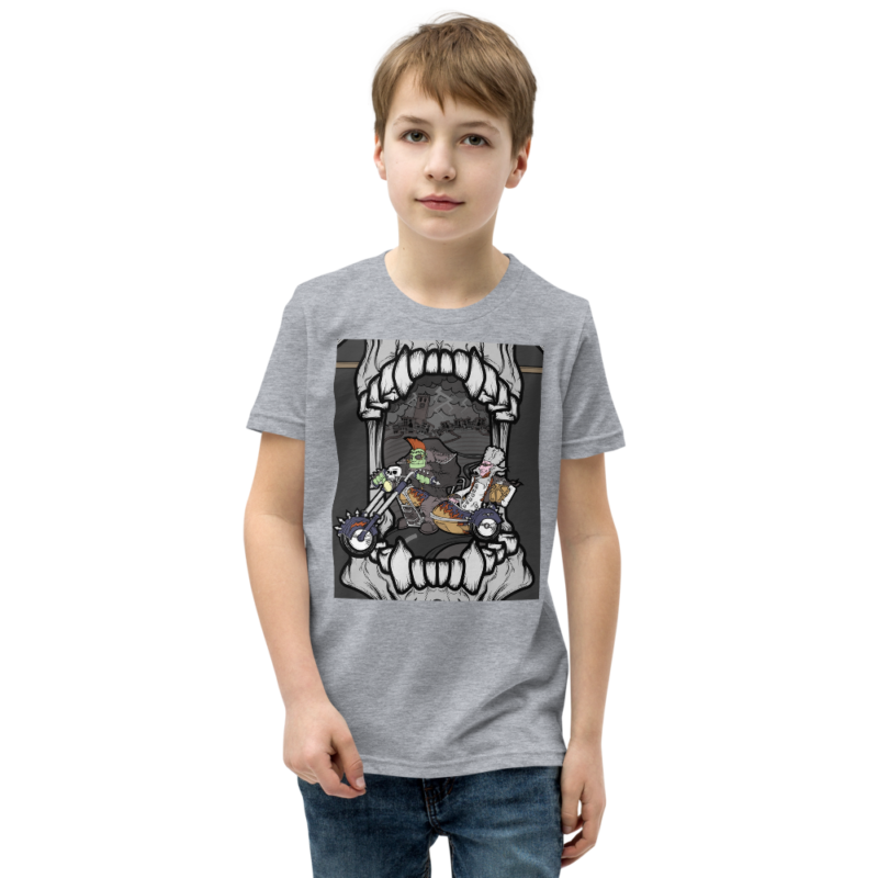 T-shirt uniwersalny - Harley w czaszce - obrazek 28