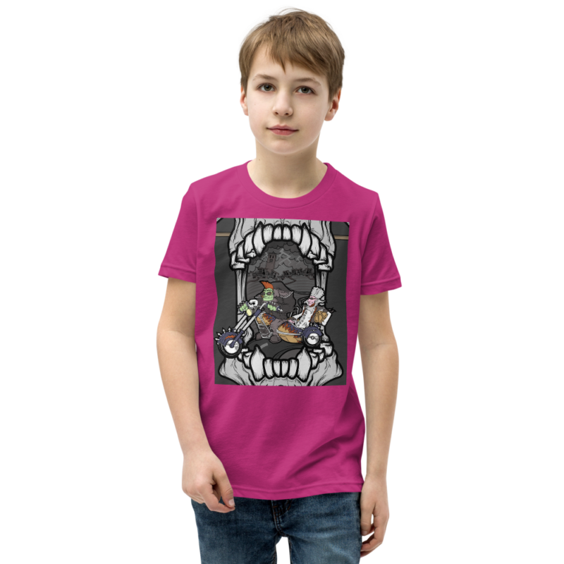 T-shirt uniwersalny - Harley w czaszce - obrazek 16