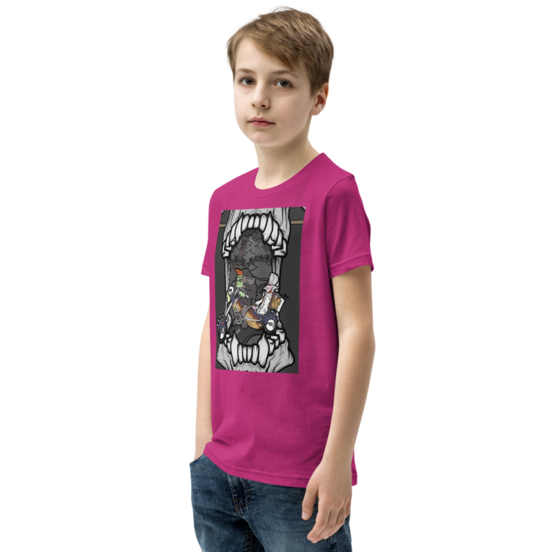 T-shirt uniwersalny - Harley w czaszce - obrazek 18