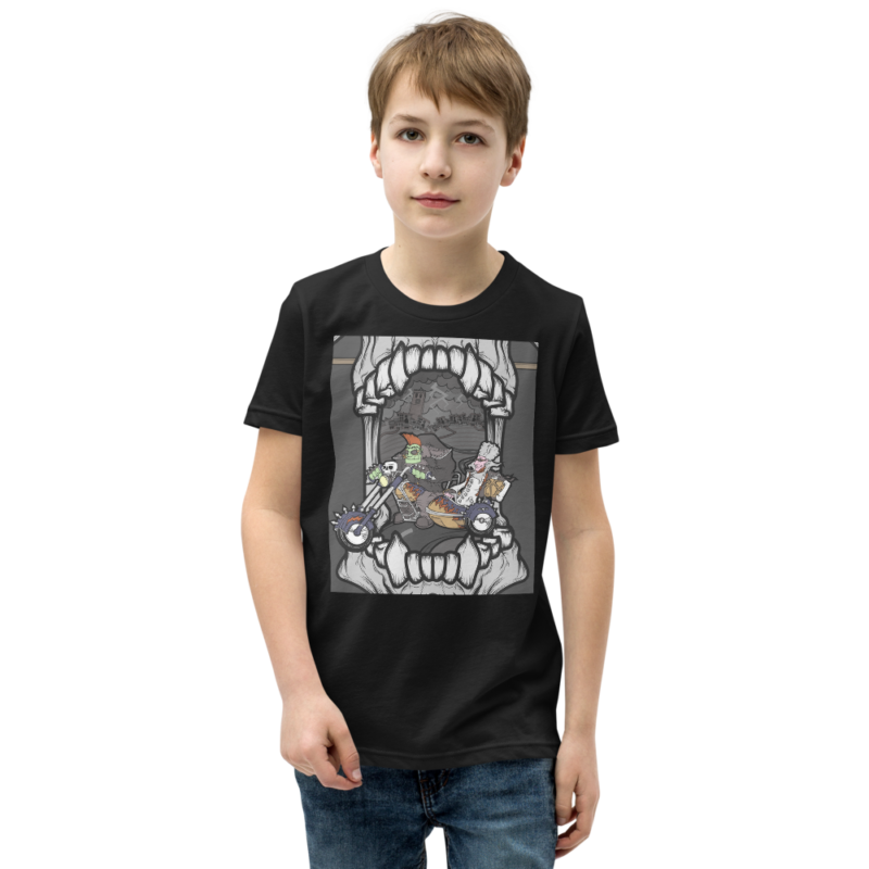 T-shirt uniwersalny - Harley w czaszce