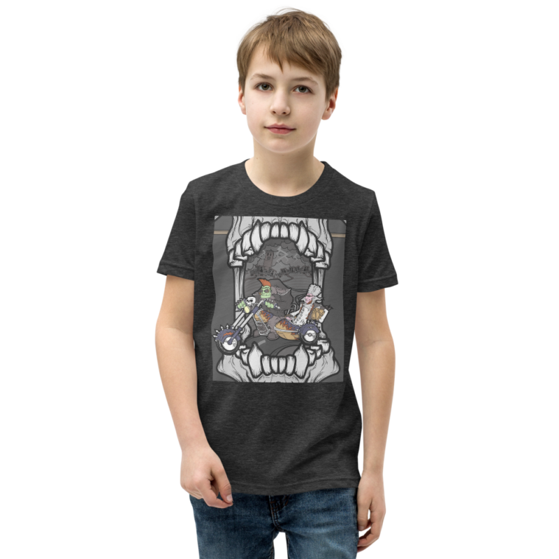 T-shirt uniwersalny - Harley w czaszce - obrazek 10