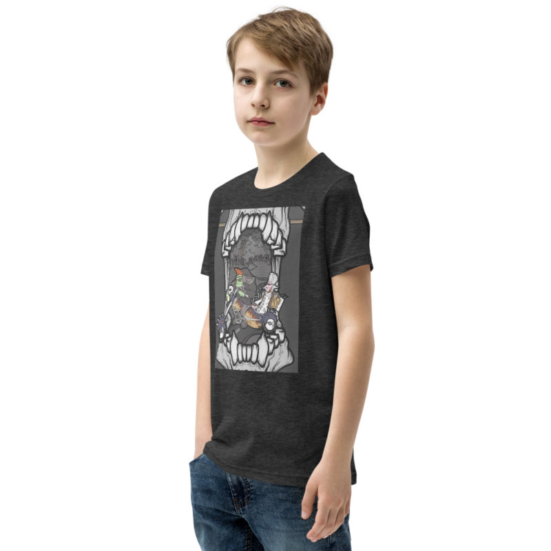 T-shirt uniwersalny - Harley w czaszce - obrazek 12