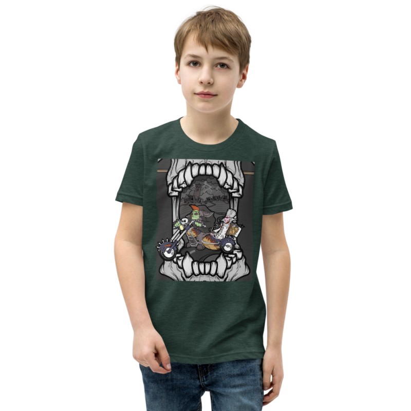 T-shirt uniwersalny - Harley w czaszce - obrazek 19