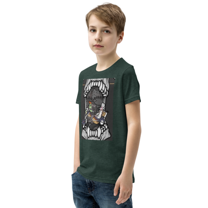 T-shirt uniwersalny - Harley w czaszce - obrazek 21