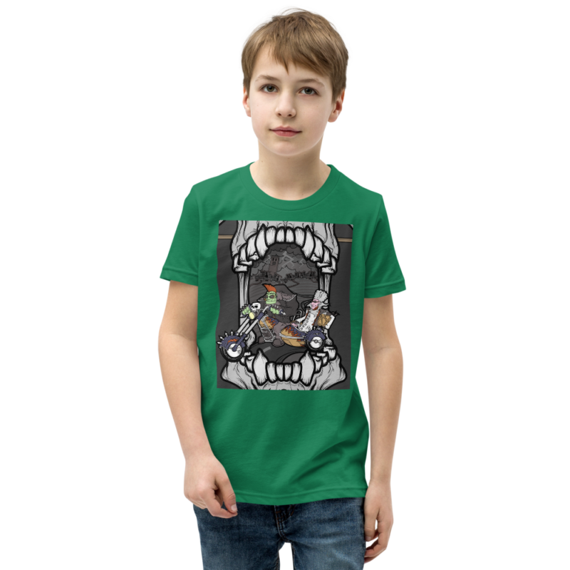 T-shirt uniwersalny - Harley w czaszce - obrazek 22