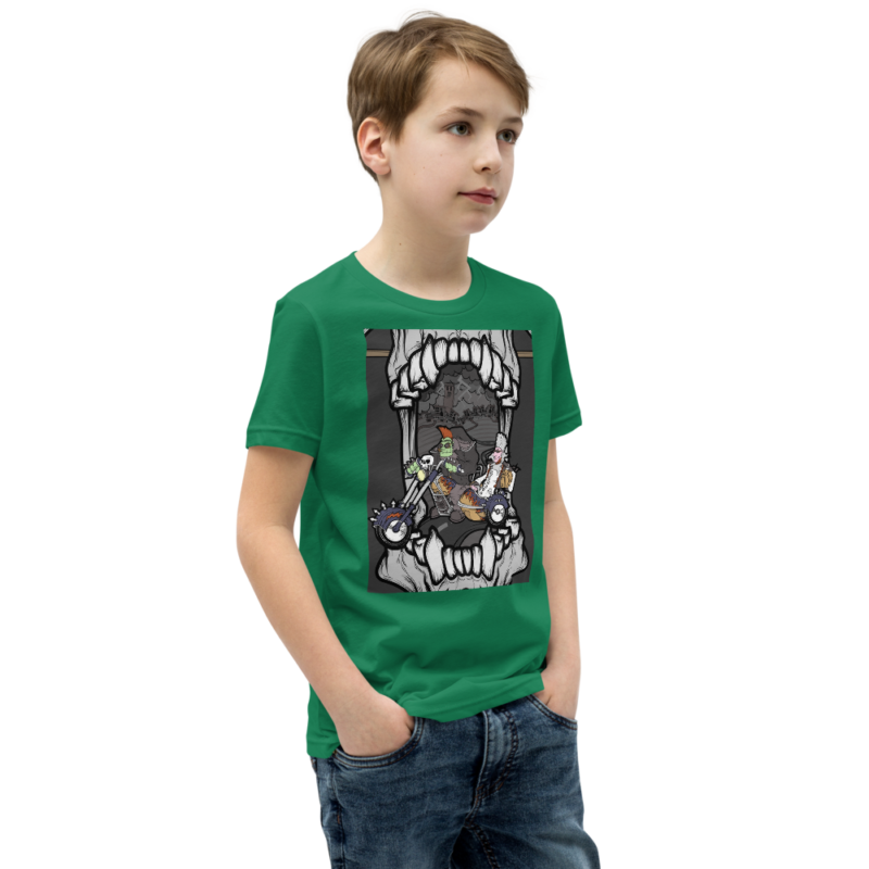 T-shirt uniwersalny - Harley w czaszce - obrazek 23