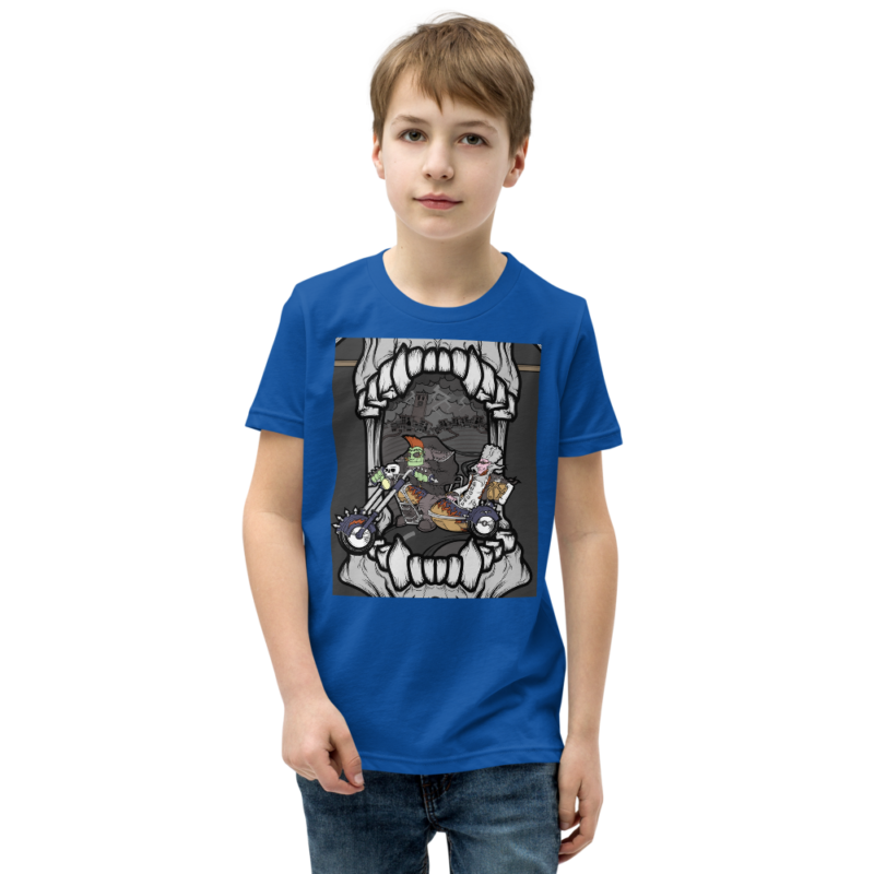 T-shirt uniwersalny - Harley w czaszce - obrazek 13