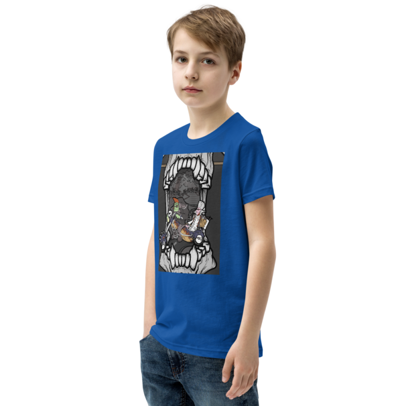 T-shirt uniwersalny - Harley w czaszce - obrazek 15