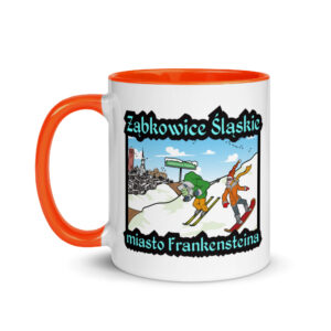 Kolorowy kubek - Frankie i Doktorek - sporty zimowe - obrazek 9