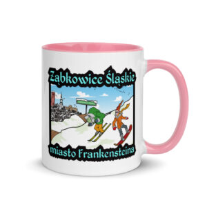 Kolorowy kubek - Frankie i Doktorek - sporty zimowe - obrazek 13