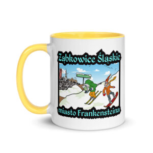 Kolorowy kubek - Frankie i Doktorek - sporty zimowe - obrazek 18