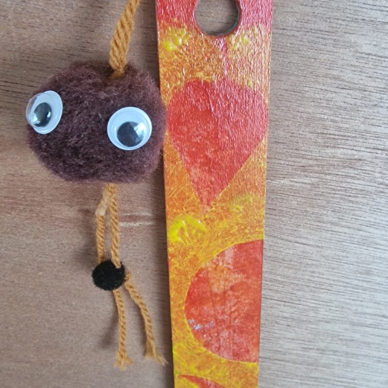 Malowana zakładka nr 28